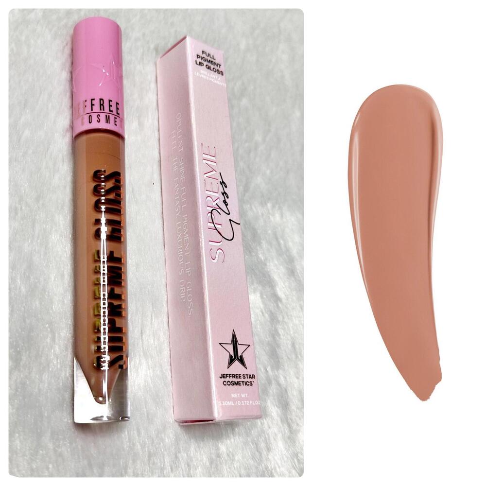 NIB Jeffree Star Supreme Full Pigment Lip Gloss Mannequin Full Size 5.10ml